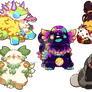 Leech Monster Chibi Madness (Prompt Batch #2)