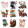SetPrice Adoptable 29-31 + Leftovers ( OPEN 3/9 )