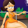 COMM: Gold Dress Thicc QT by TerrorKing10
