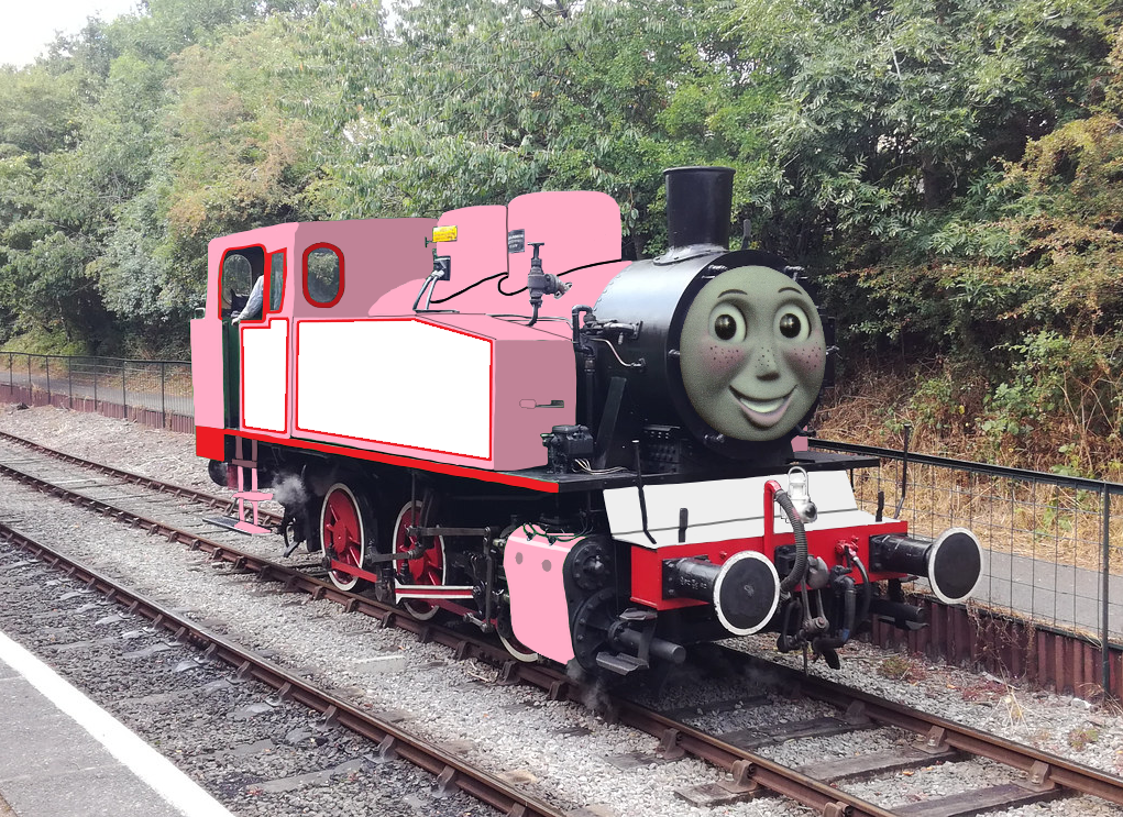 Rosie The Pink Engine as a Polish Engine by ZIOMEB25 on DeviantArt