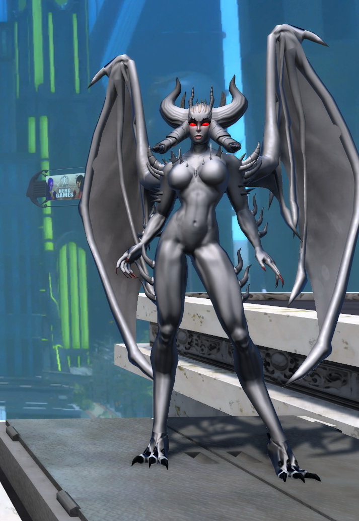 Gray Demoness