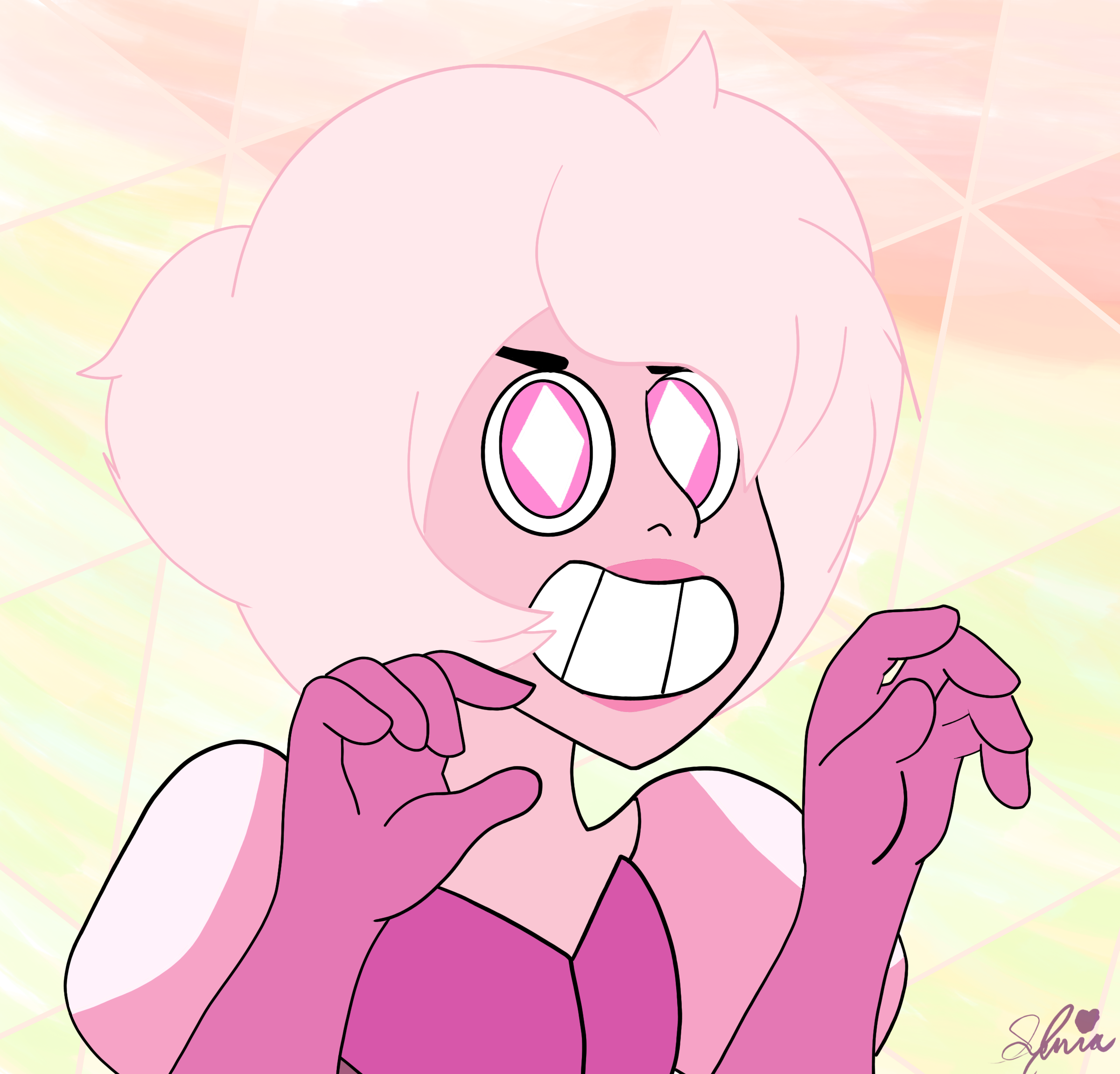 Pink Diamond's Official Design FanArt SU by SylviaProductions on