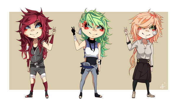 Female Oc's [Chibis]