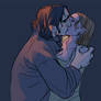 Snape and Lily makin out.