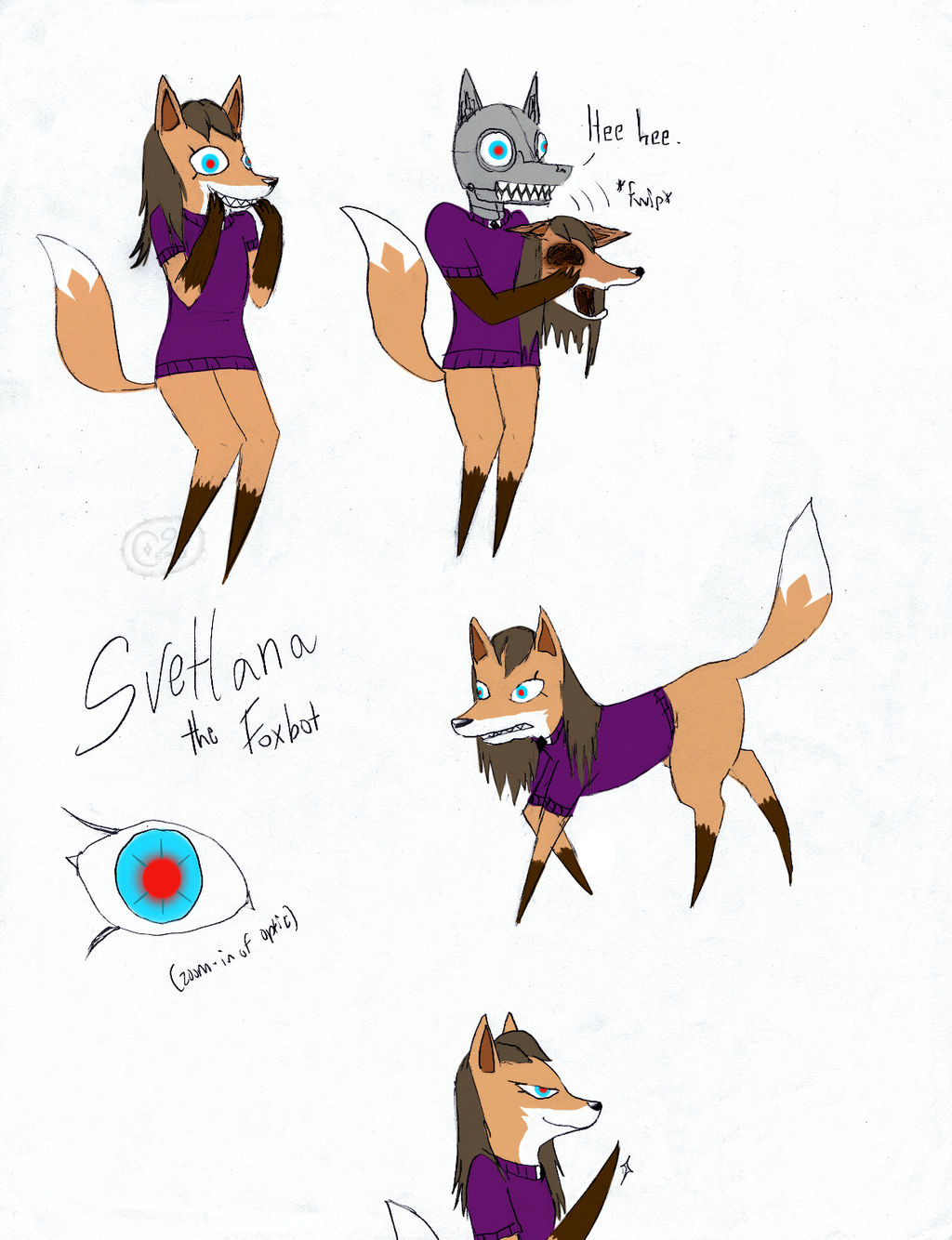 Svetlana the Foxbot by Cephei97 on DeviantArt