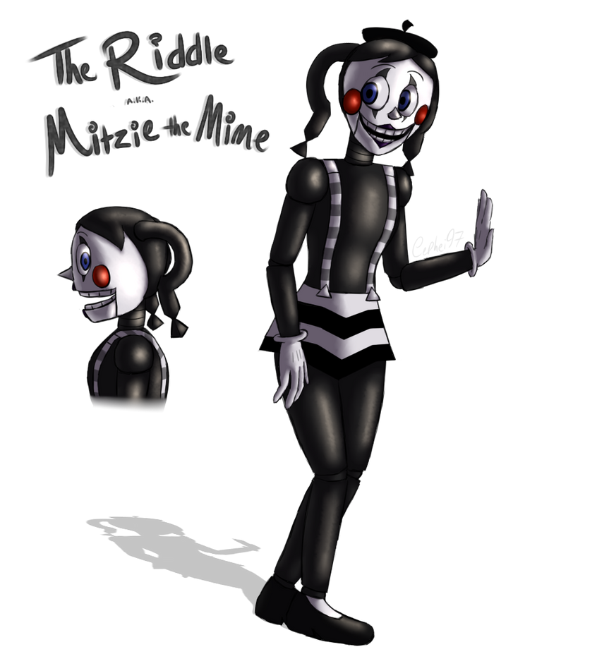 Mitayo Riddle The Riddle a.k.a. Mitzie the Mime by Cephei97 on DeviantArt