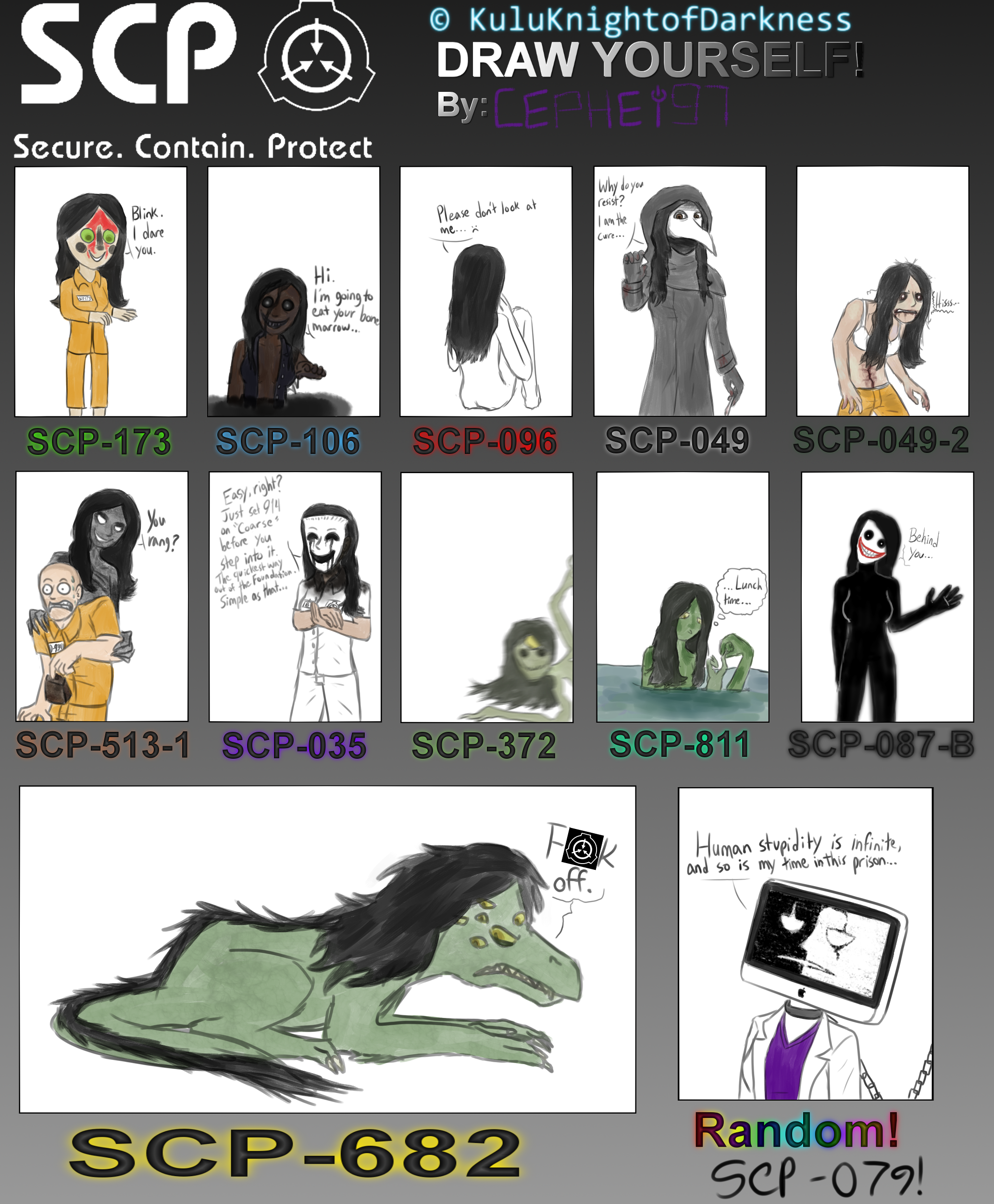 Draw Yourself As An Scp Meme By Cephei97 On Deviantart Draw Yourself As An Scp Meme By Cephei97 On Deviantart