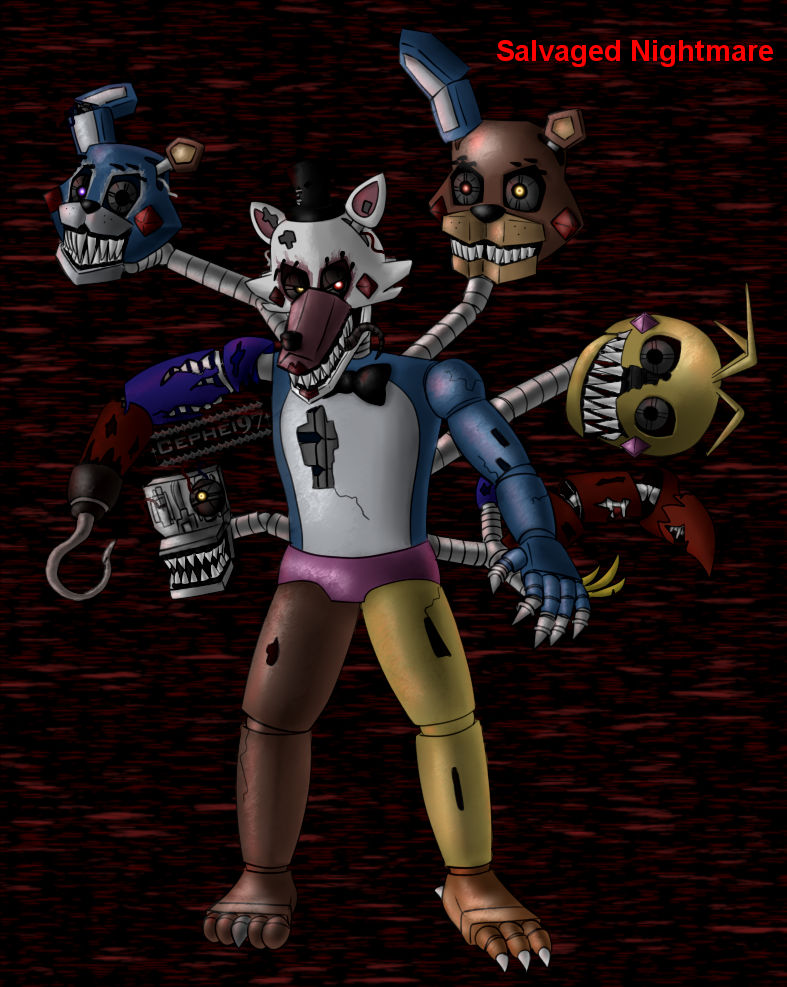 Repaired Nightmare Salvaged Nightmare by Cephei97 on DeviantArt
