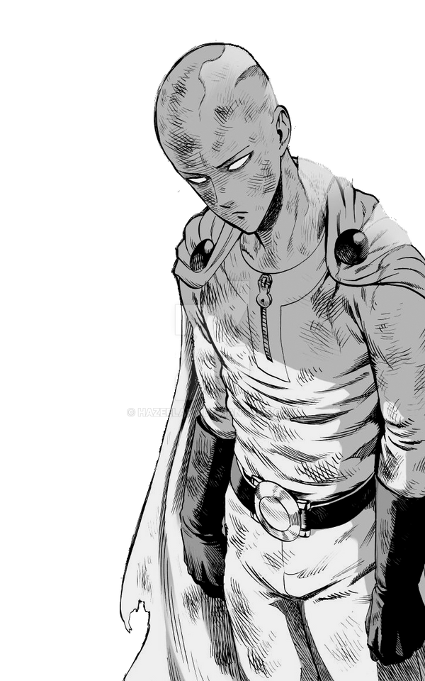 Saitama by HazeelArt on DeviantArt