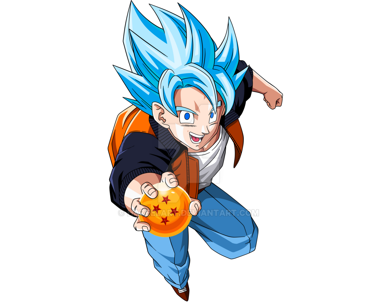 Goku SSJ Blue (Universo 7)  Goku super saiyan blue, Super saiyan