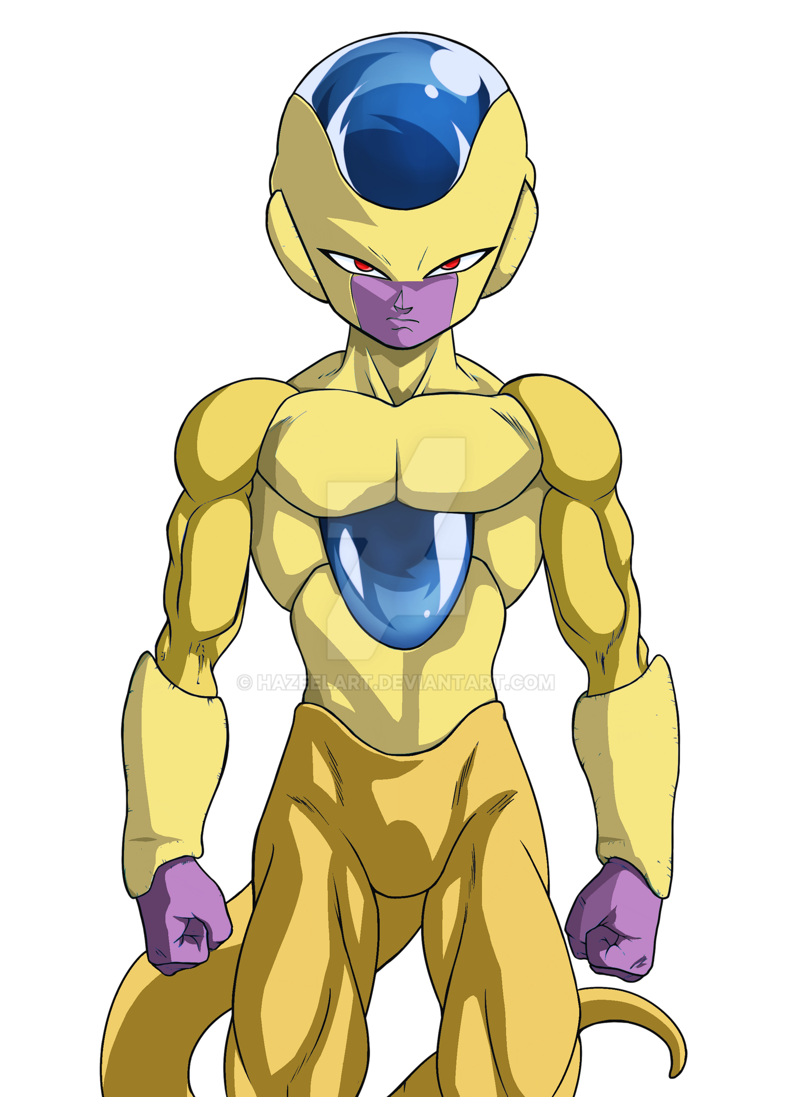 Frost Golden Form (Dragonball super) by HazeelArt on DeviantArt