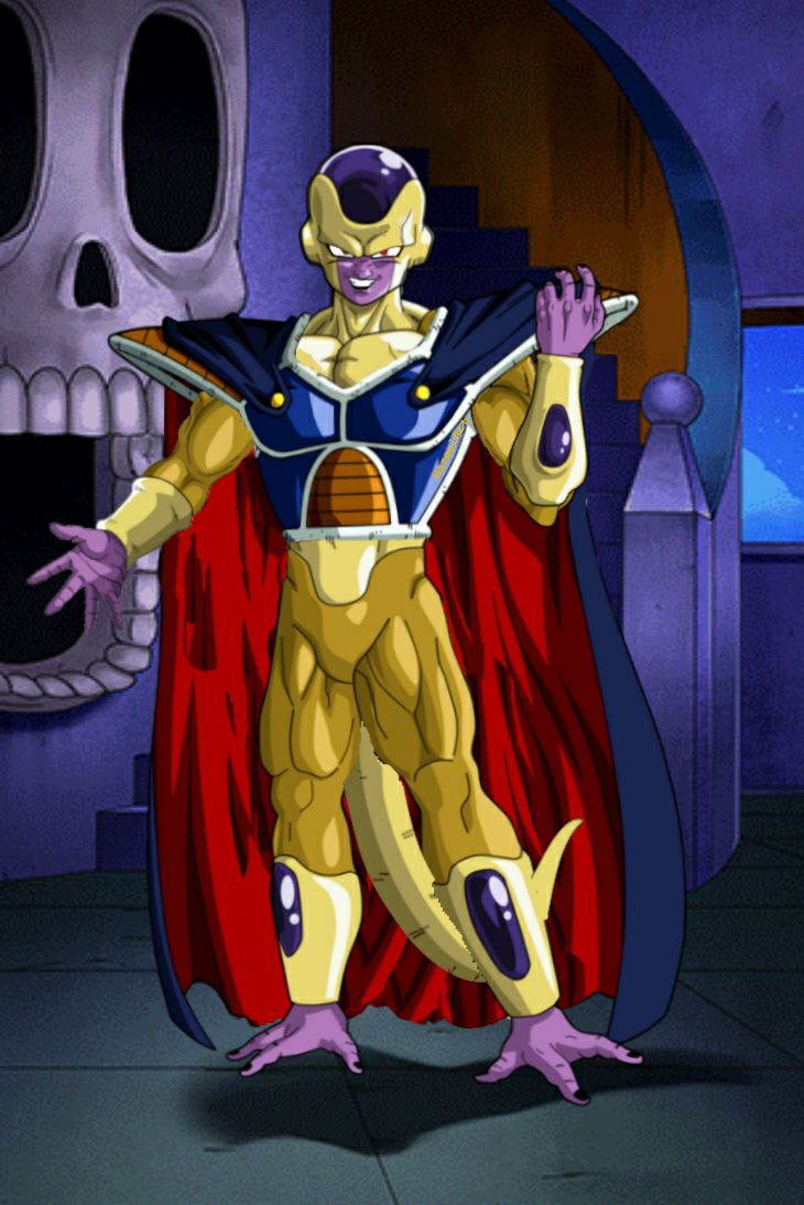 Freeza dourado / Golden frieza by willcesarts on DeviantArt