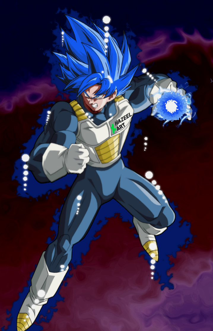 Super Saiyan Blue Evolution Goku By Hazeelart On Deviantart