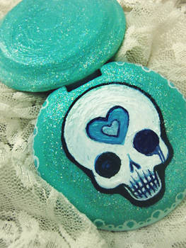 Skull Compact Mirror