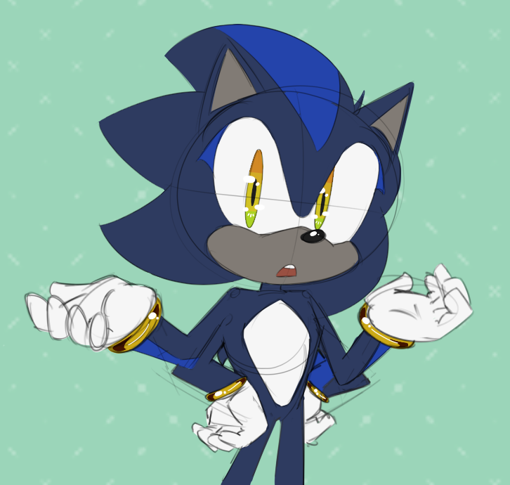 Sonic and Shadow fusion! by Metal-Harbor on DeviantArt