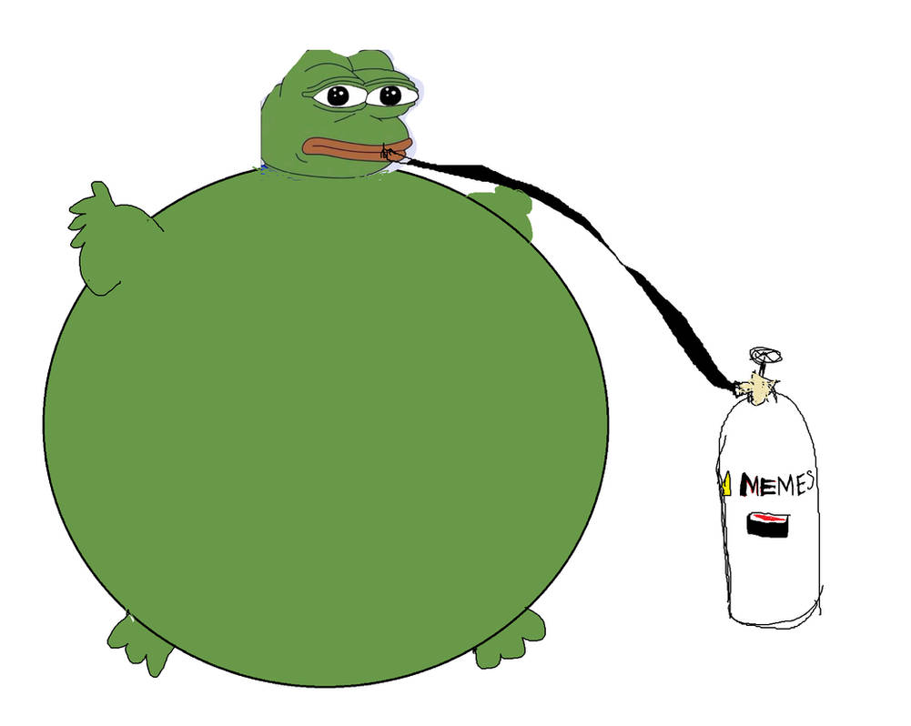 Pepe the Frog Inflated by krappykinx on DeviantArt