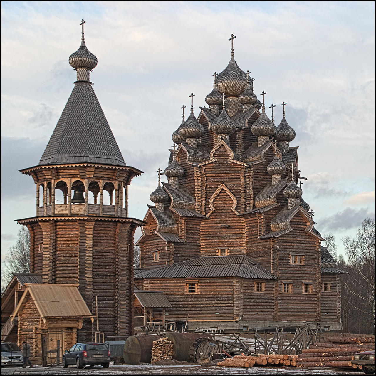 The construction of the temple