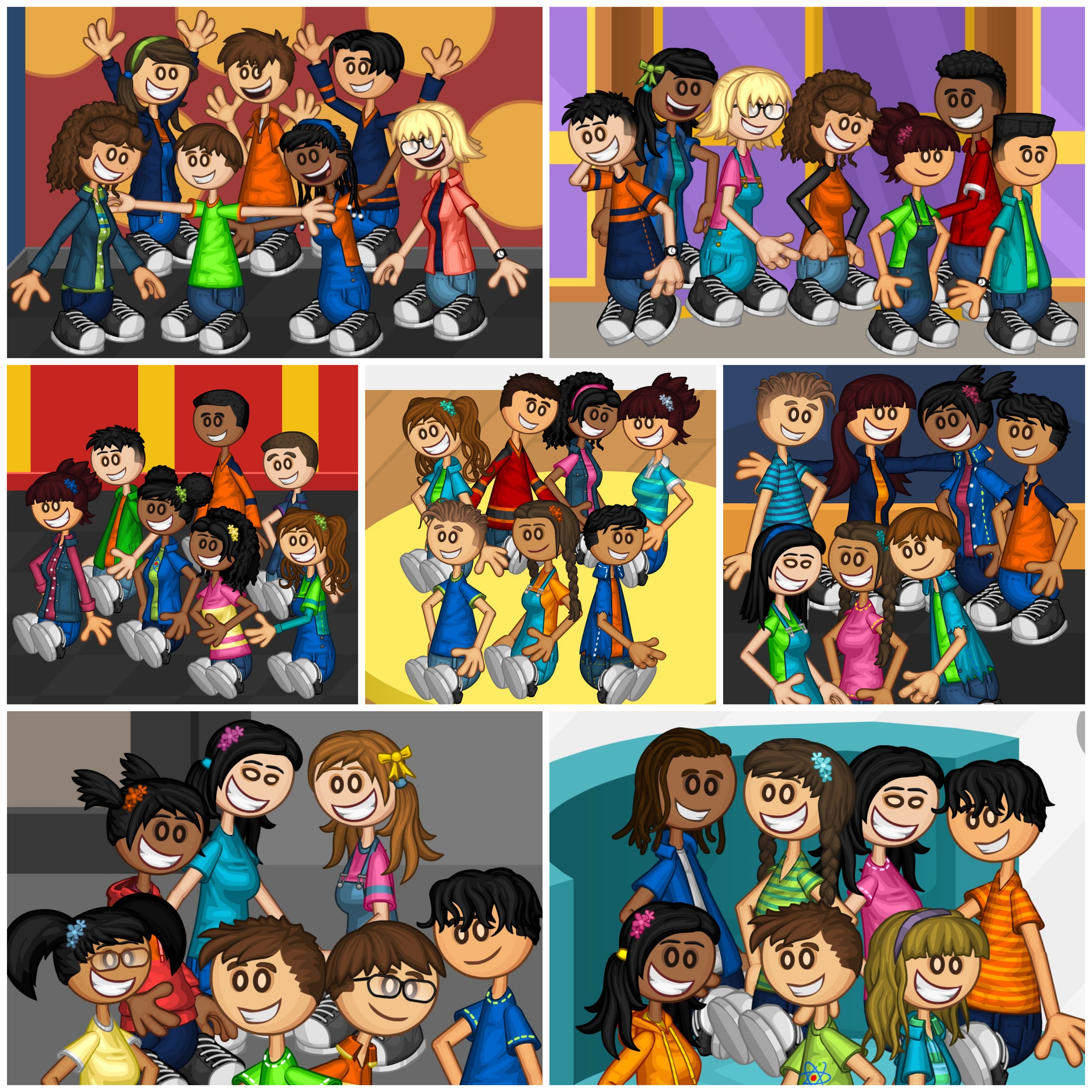 ZOOM Papa Louie Pals Season 3 Cast (2001) by liamaguilar30 on