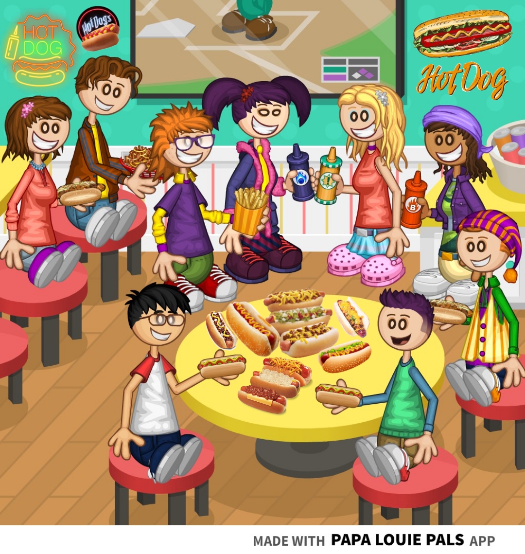 Flipline Studios on X: Sneak Peek: Papa's Hot Doggeria HD: Holiday  Toppings!   / X