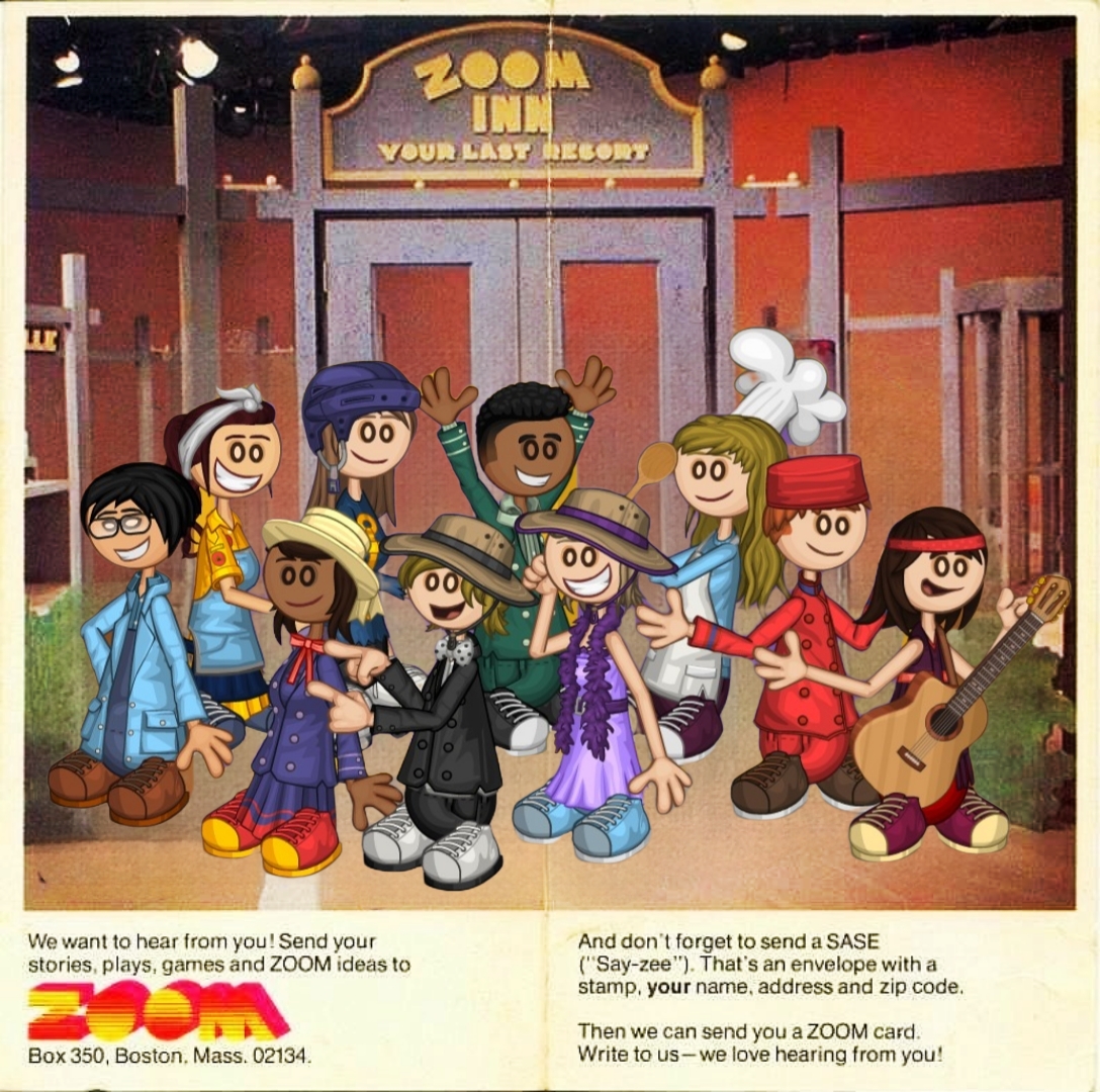 ZOOM 1970s Season 1 Cast (Flipline Studios) by liamaguilar30 on