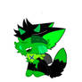 Green The Fox-Dragon(Just a OC)