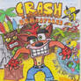 Crash Bandicoot Remastered | My video game cover