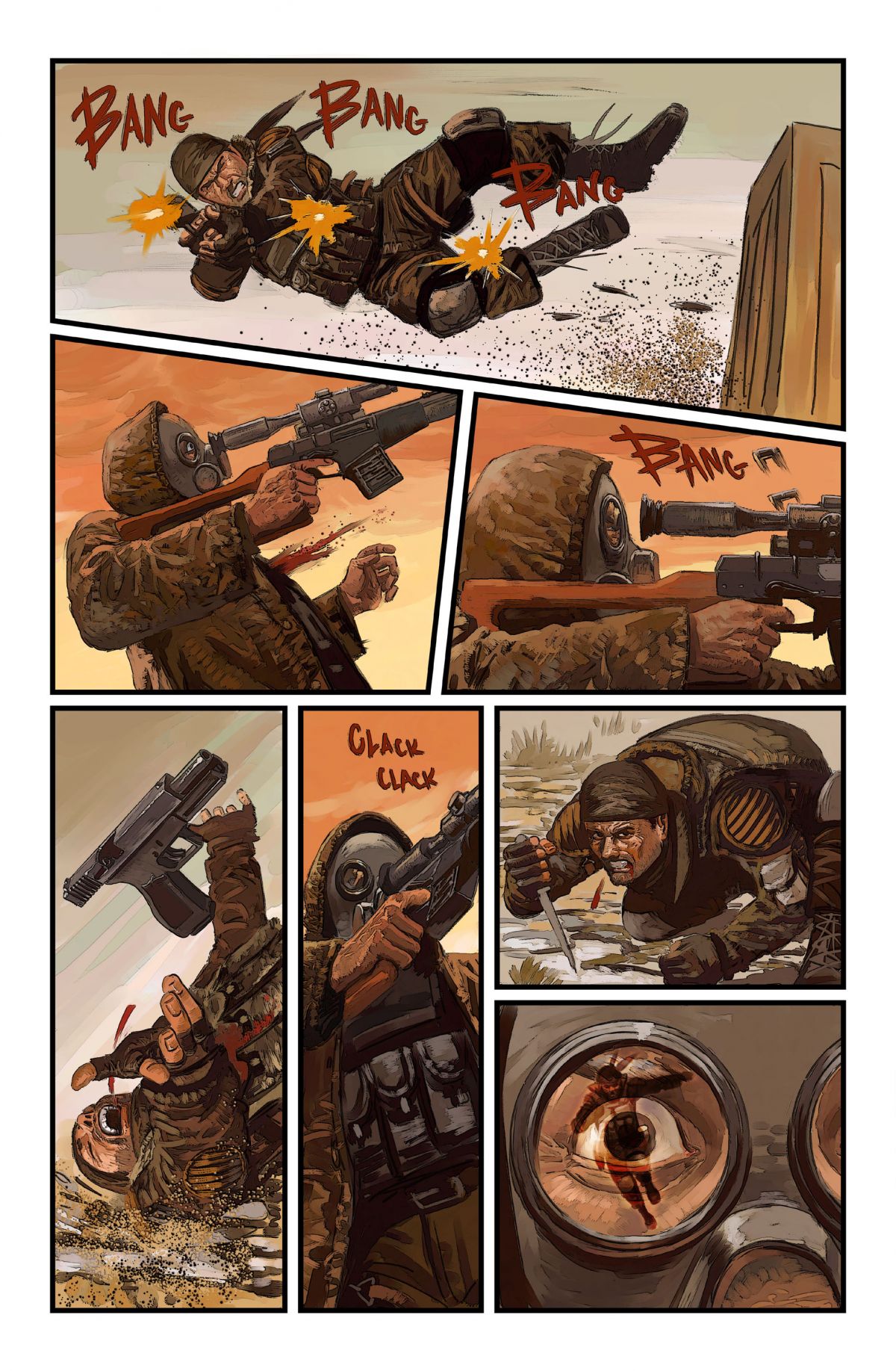 Stalker comics: DUEL -page 3-