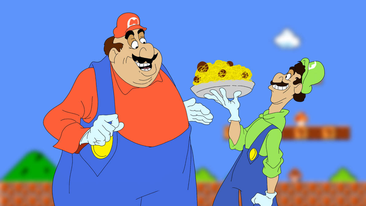 Mario Deviantart Joe Tony and Joe as Mario and Luigi by LurreBulle08 on DeviantArt