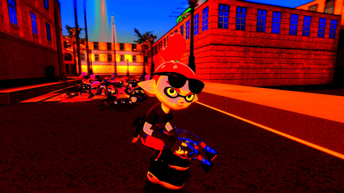 (Splatoon/Gmod)Edgy Pose2 by killersquid12 on DeviantArt