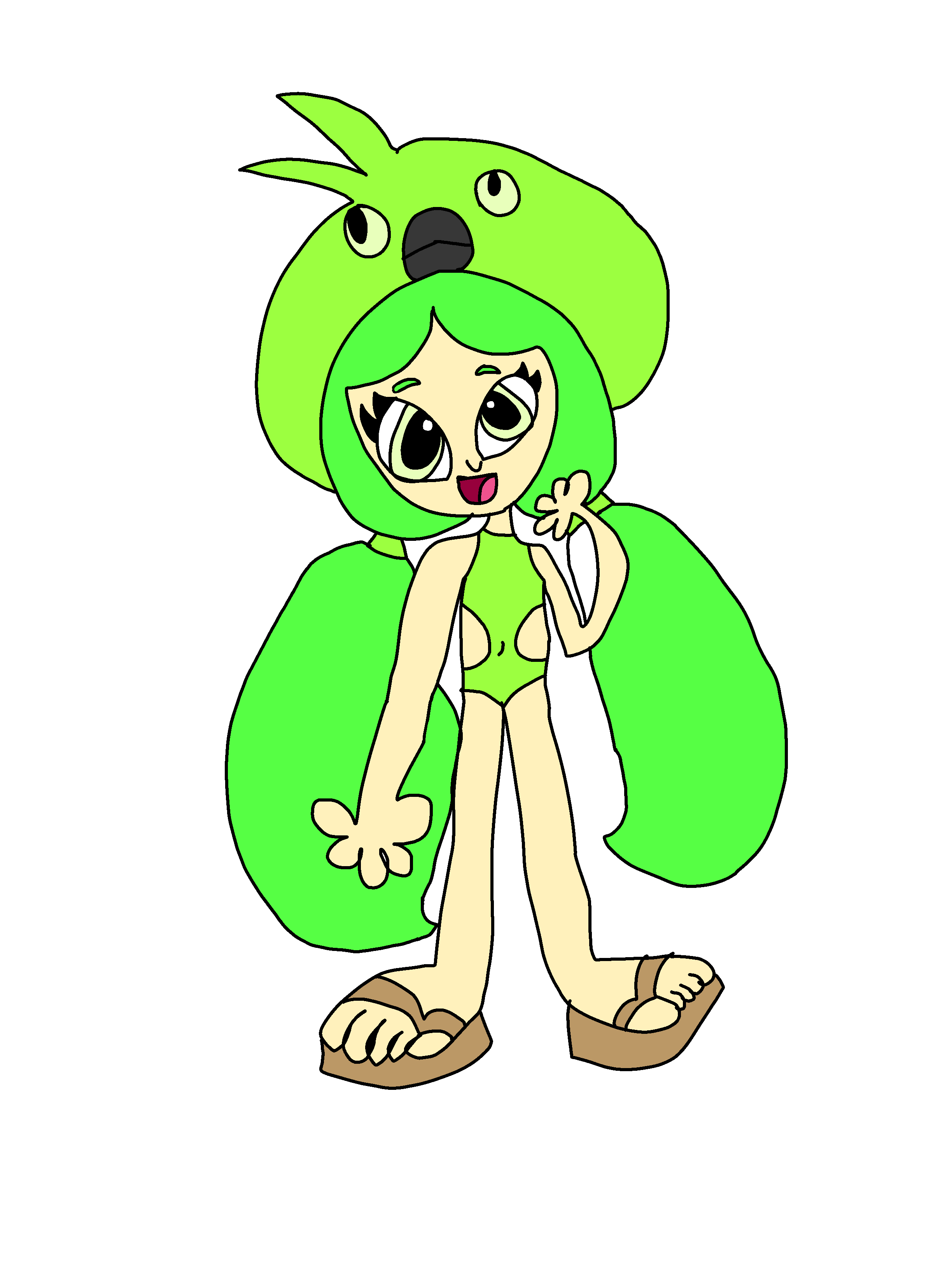 Minecraft Green Parrot Girl By Squishyberries On Deviantart Minecraft Green Parrot Girl By Squishyberries On Deviantart
