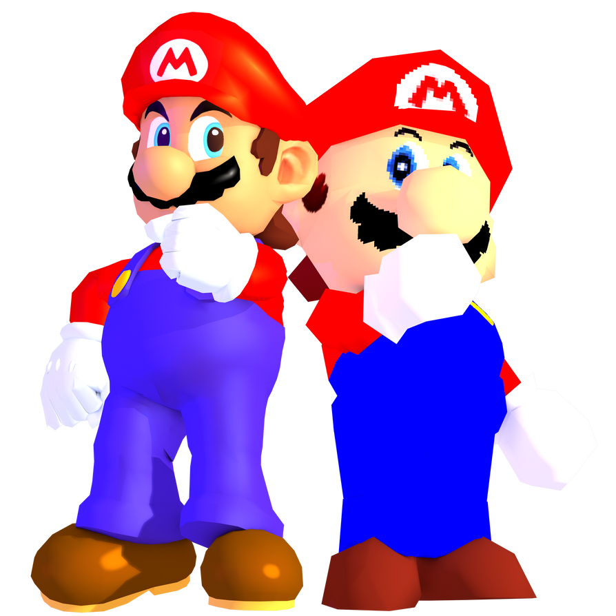 Super Marios 64 Render by MrSpriz84 on DeviantArt