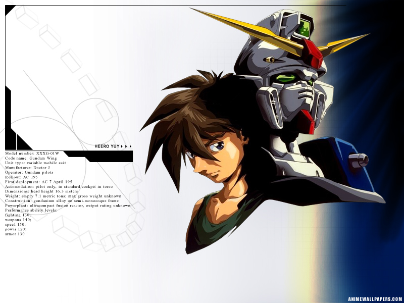 gundam wing - heero yuy