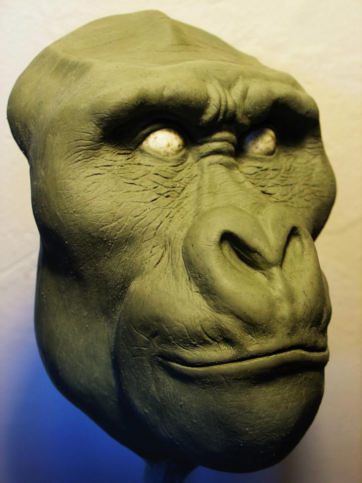 Gorilla Sculpt side view