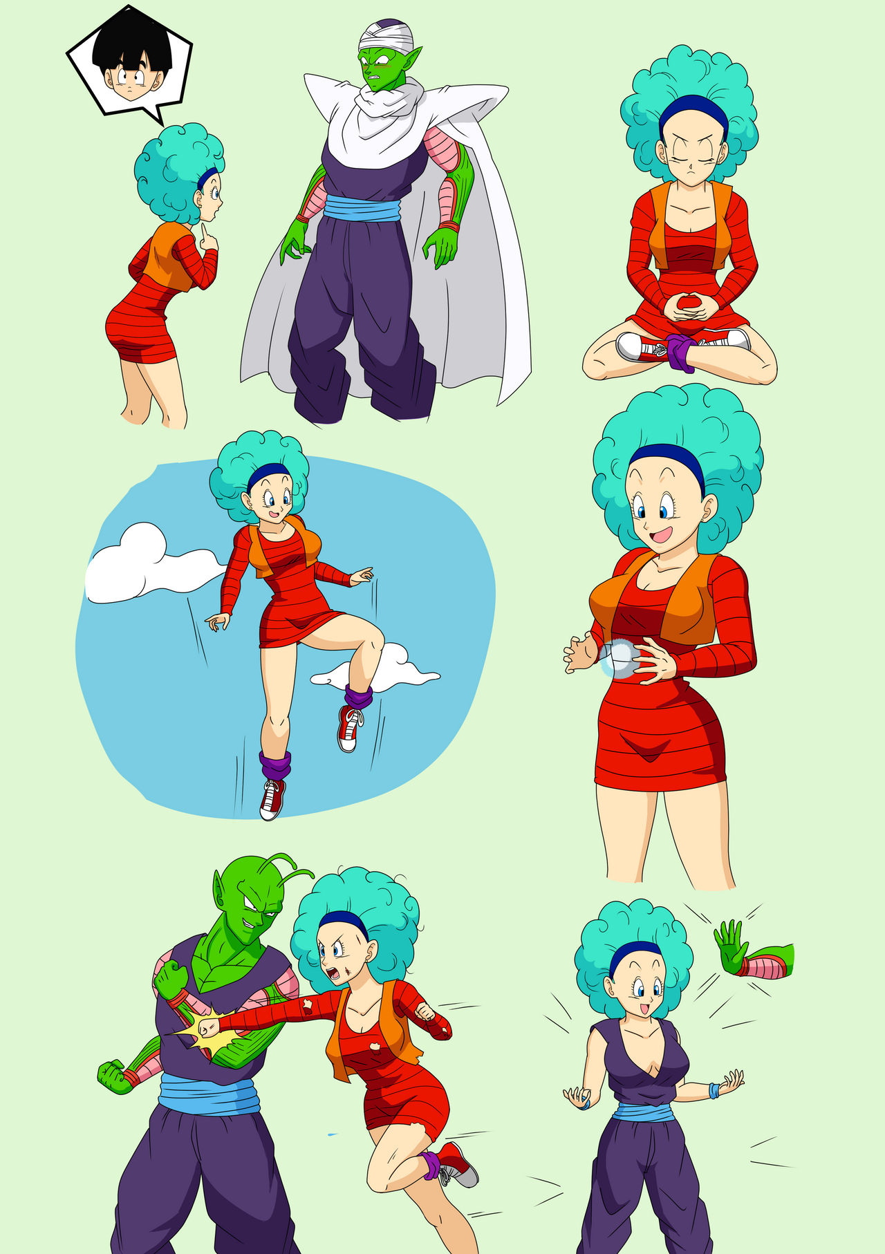 Gohan in Bulma by Ginyu1992 on DeviantArt