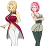 Sakura and Tsunade Bodyswap