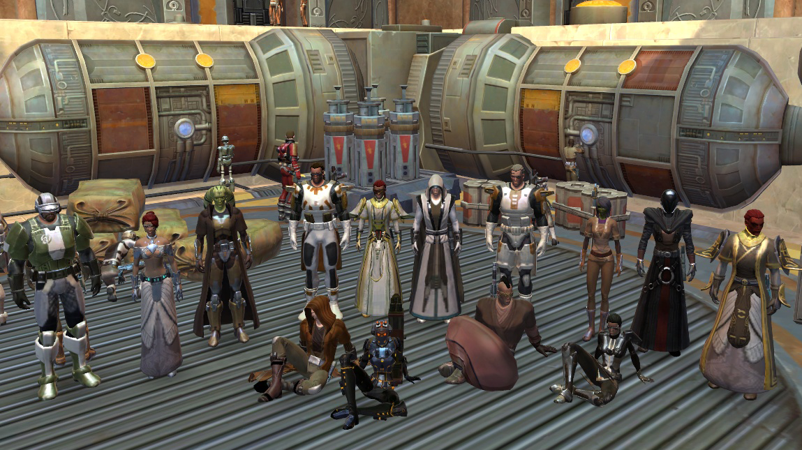 SW:TOR - Guild Photo Day on Tython (01MAR13)