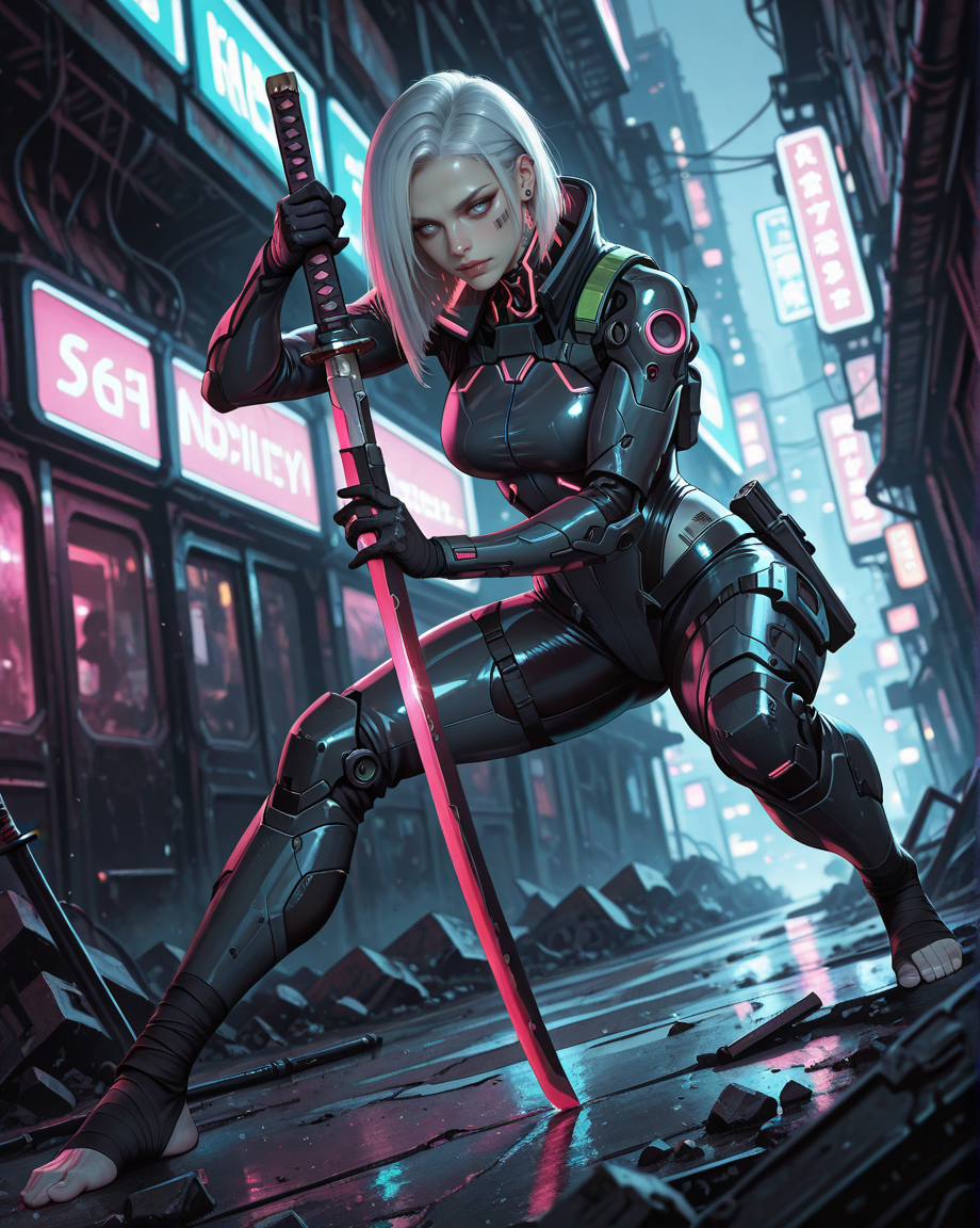 Asami 'Ghost' Takeda: Cyber-Assassin by Senkoroai on DeviantArt