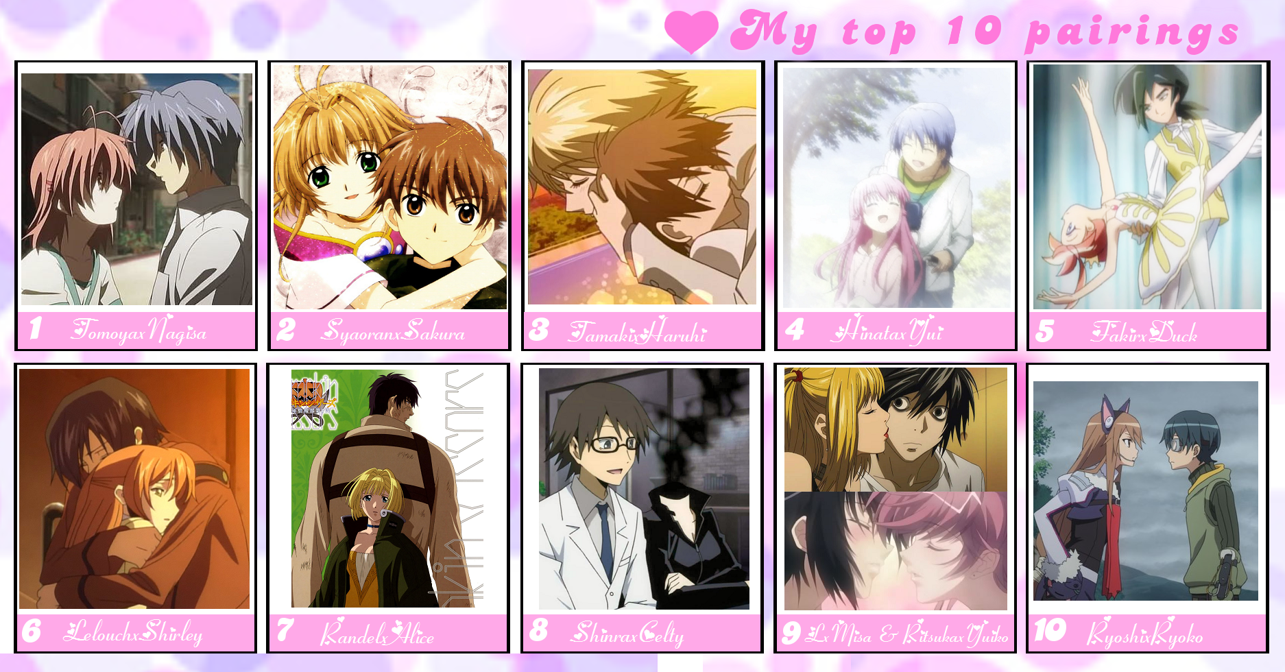 10 Best Battle Couples In Anime