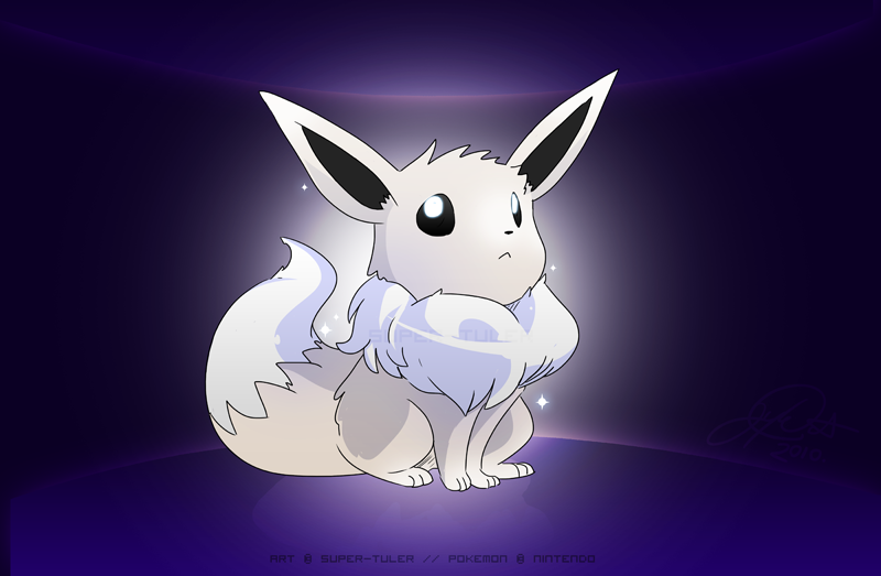 Shiny Eevee by SymbianL on DeviantArt