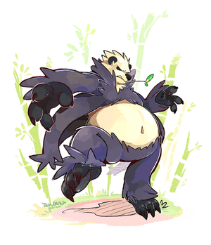 Messin' with the wrong Pangoro