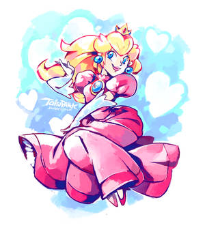 Painty Peach