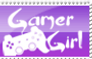 Gamer Girl Stamp