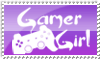 gamer girl purple