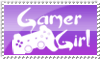 Gamer Girl Stamp