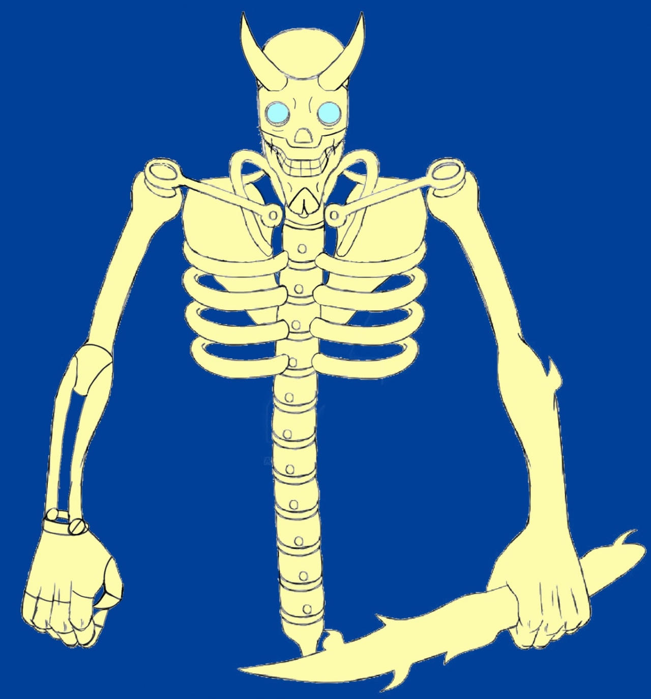 Susanoo Skeletal By Aertyk On DeviantArt susanoo-skeletal-by-aertyk-on-deviantart