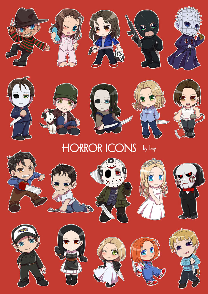 Horror icons 1 by kay3o3 on DeviantArt