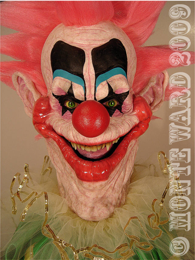 Killer Klowns From Outer Space Spikey Mask New On Card