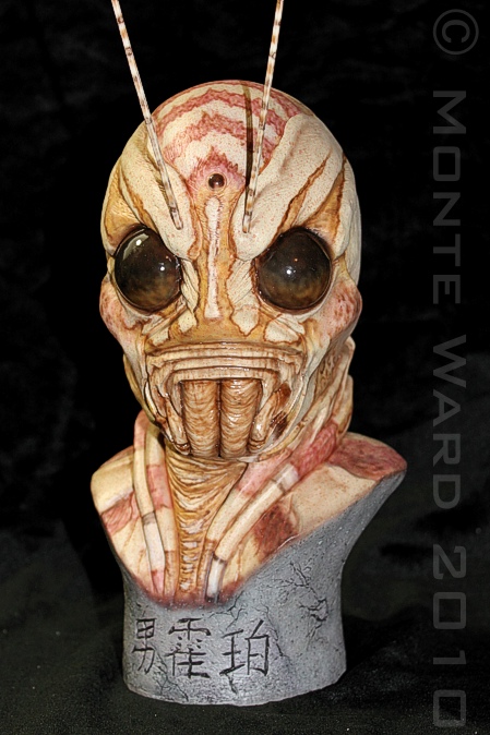 Manhopper 1:2 resin bust 4