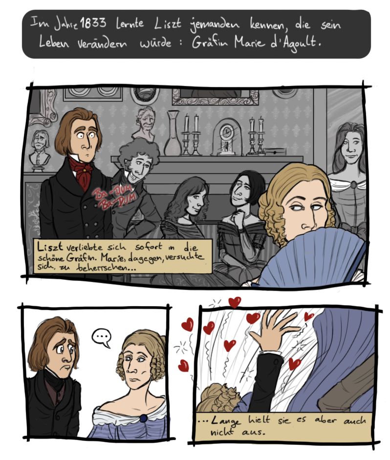 Liszt and Marie