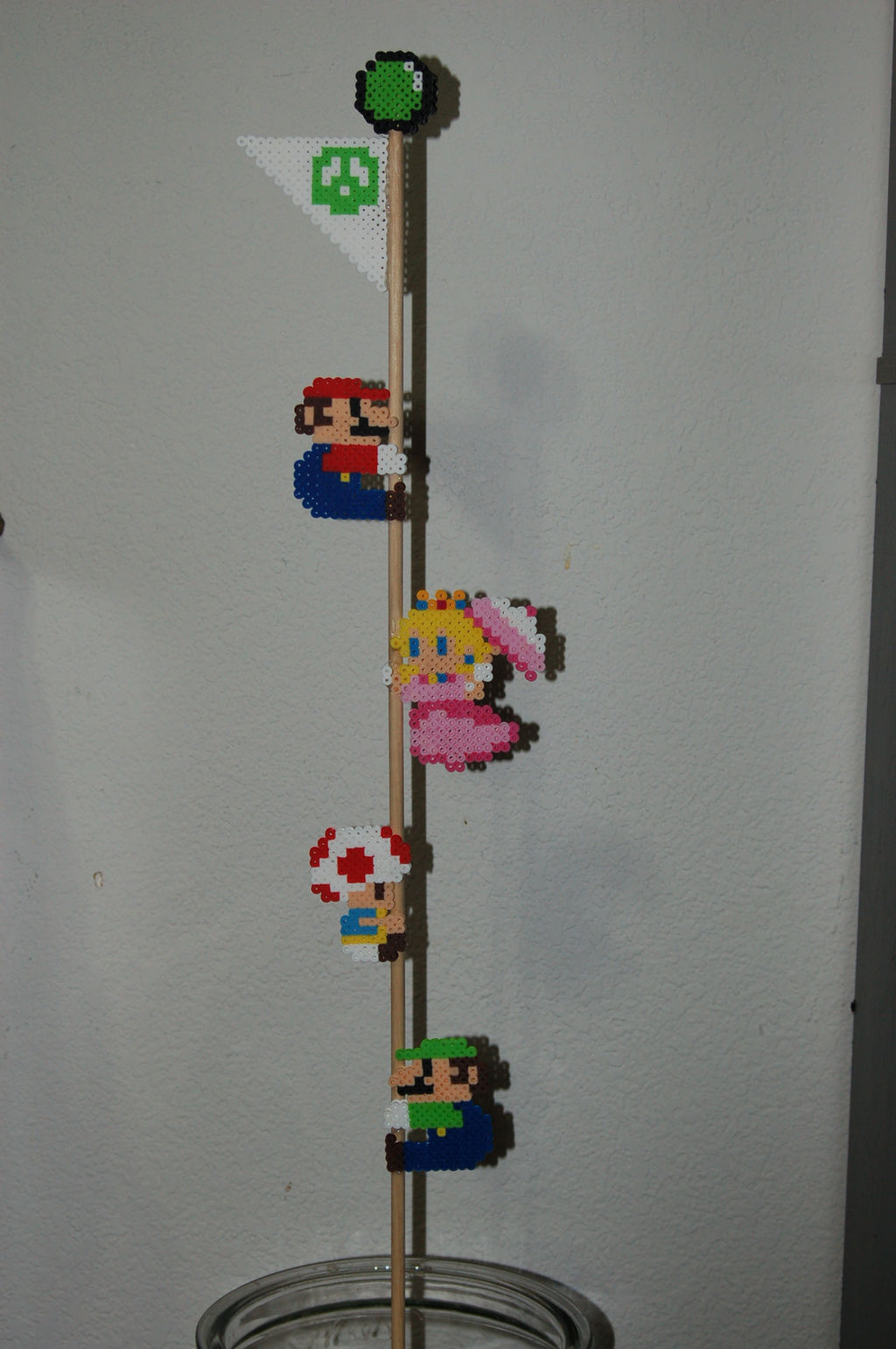 Mario Maker Costumes Goal Flag by evilpika